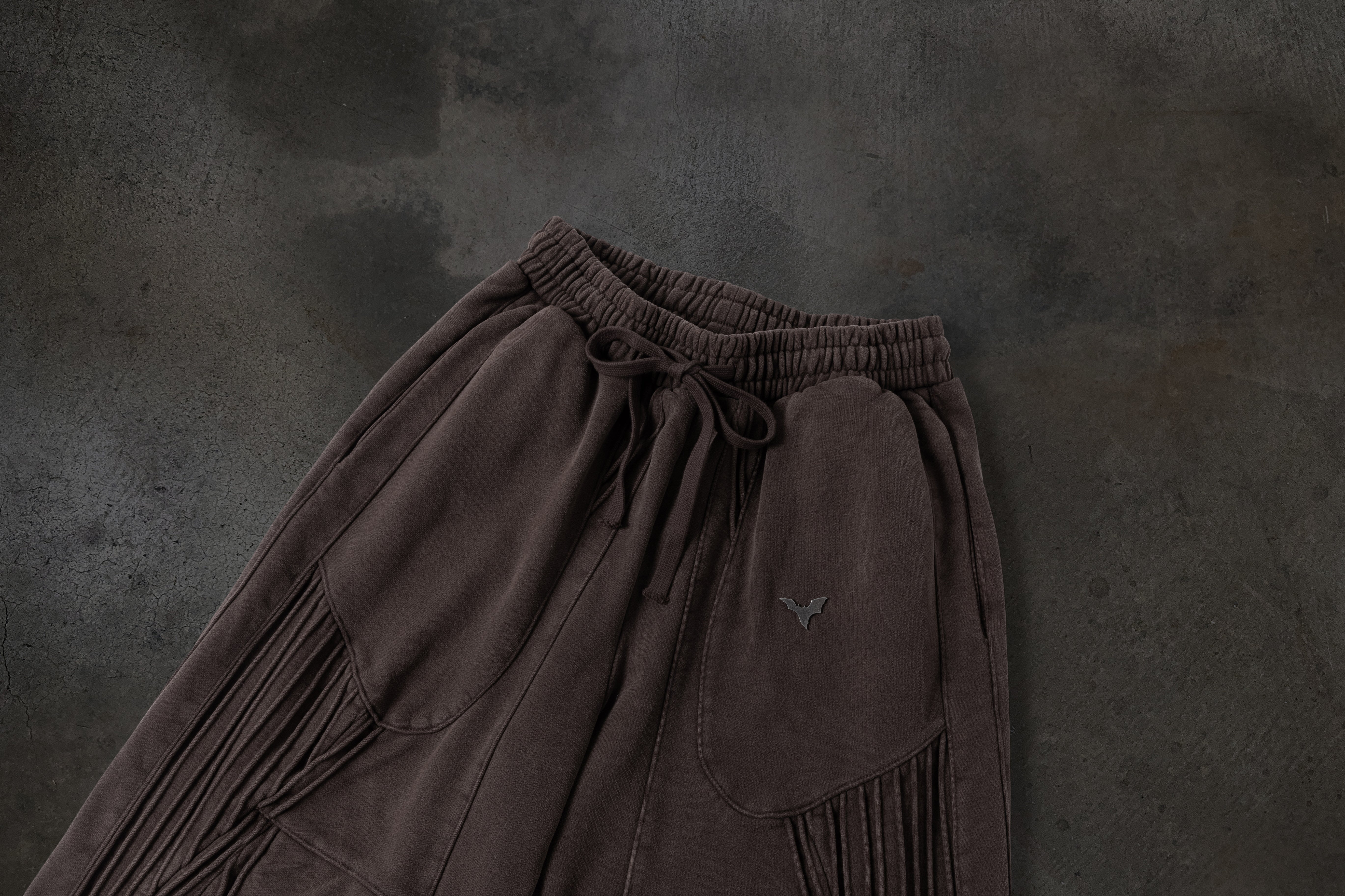 BIKER SWEATS (MOCHA)-IYAMIUIO