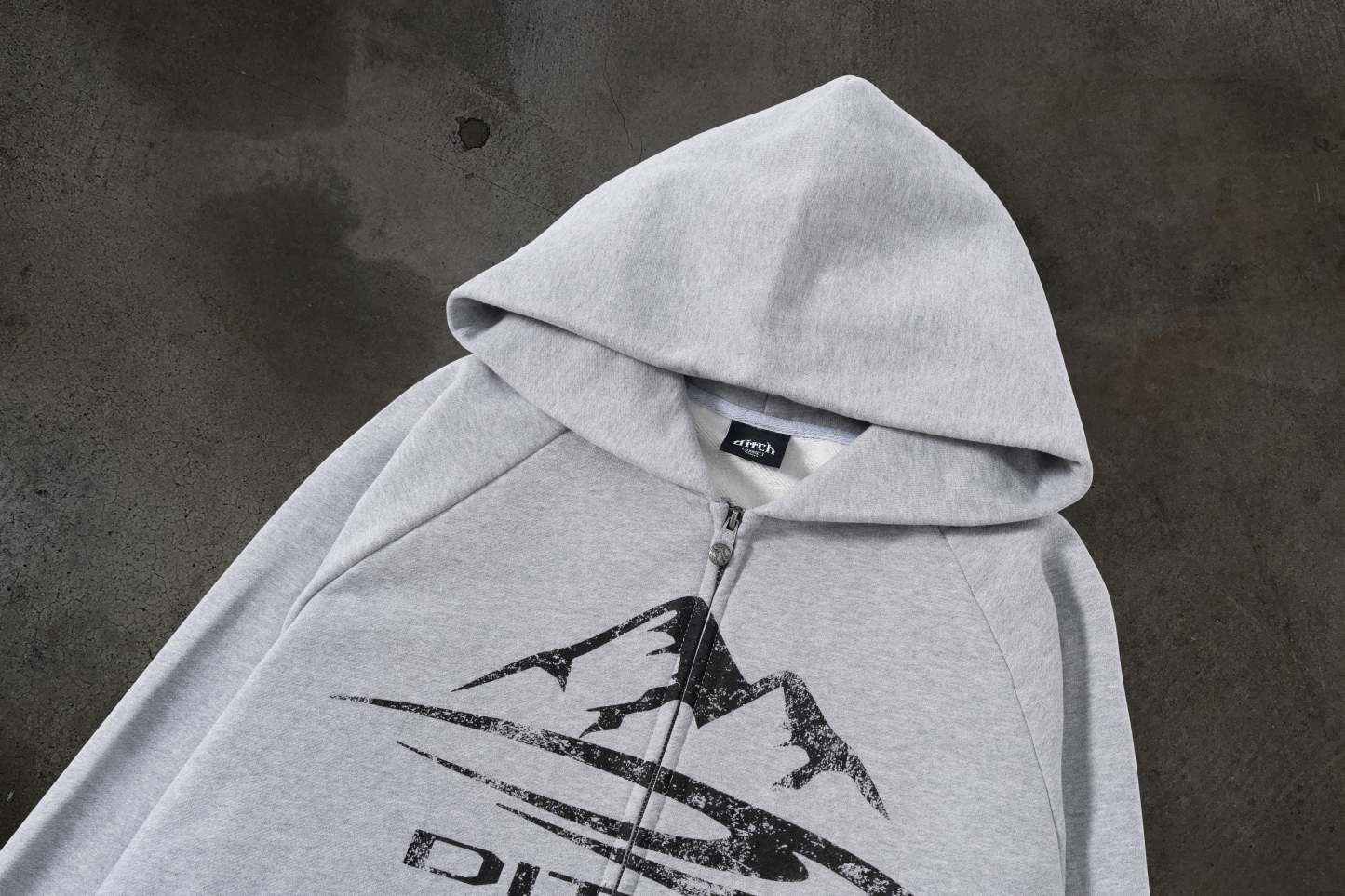 SUMMIT ZIPUP (HEATHER GREY)-IYAMIUIO