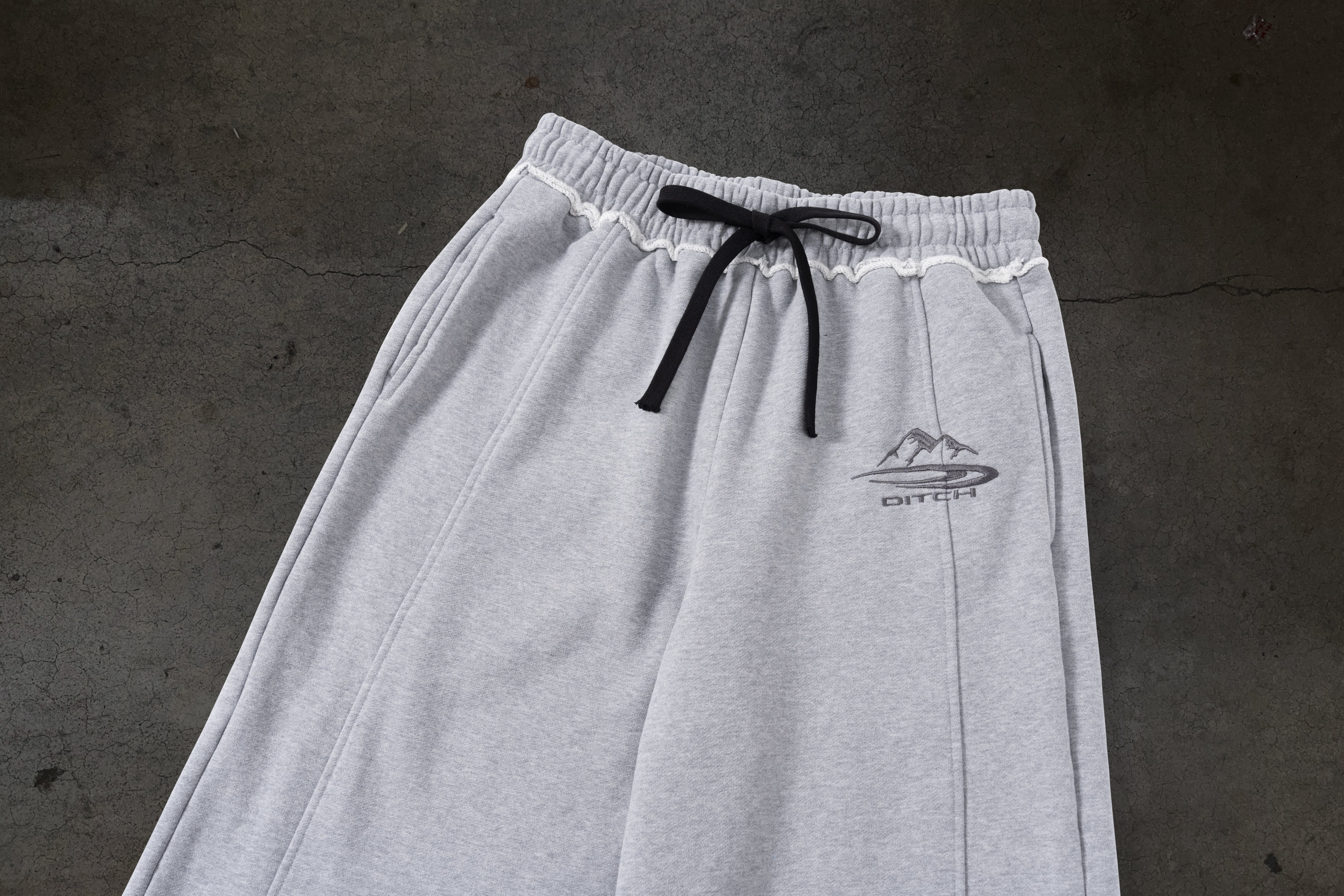 SUMMIT SWEATS (HEATHER GREY)-IYAMIUIO