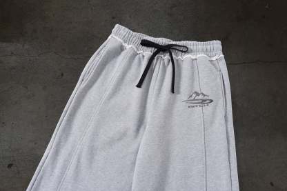 SUMMIT SWEATS (HEATHER GREY)-IYAMIUIO