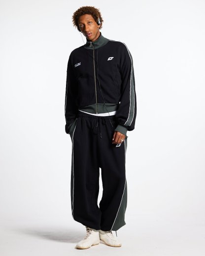 JET LAG PANTS BLACK-IYAMIUIO