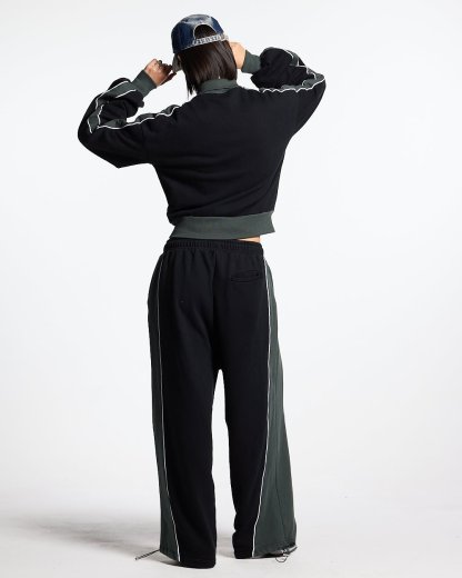 JET LAG PANTS BLACK-IYAMIUIO