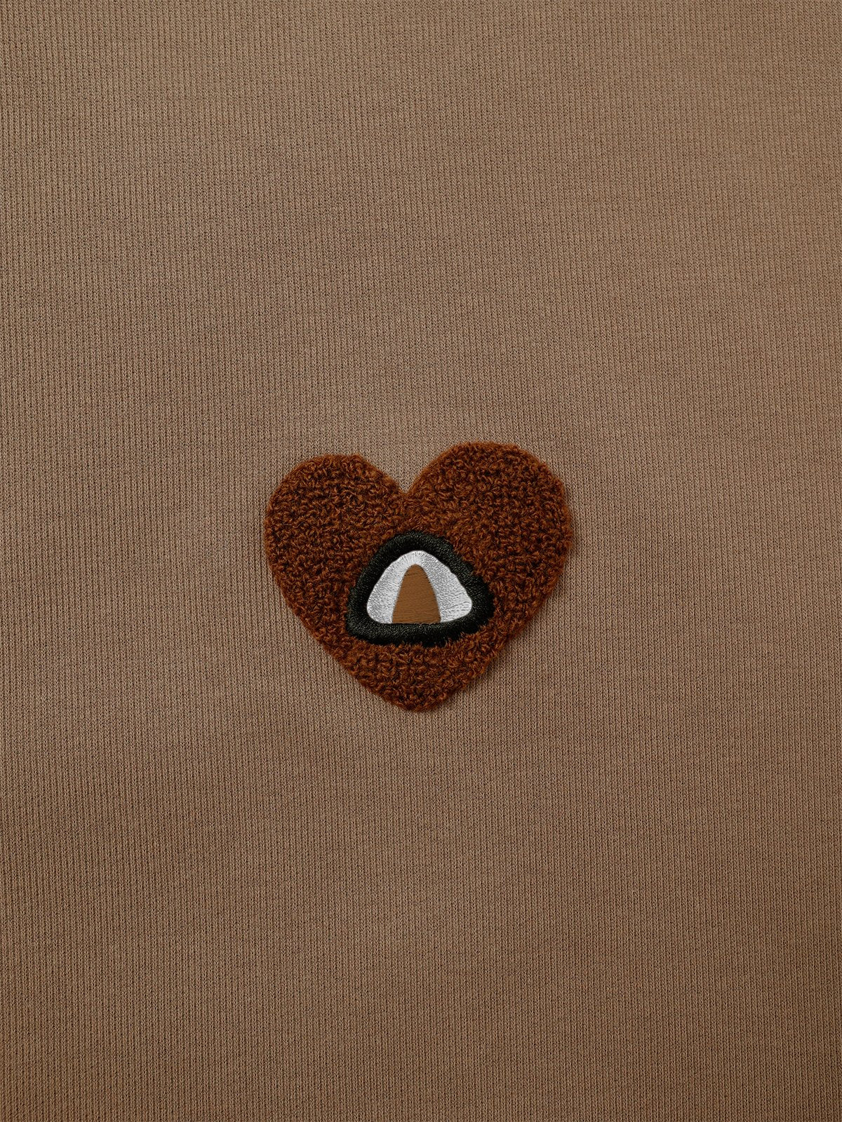 Aelfric Eden Basic Embroidery Heartie Hoodie-IYAMIUIO