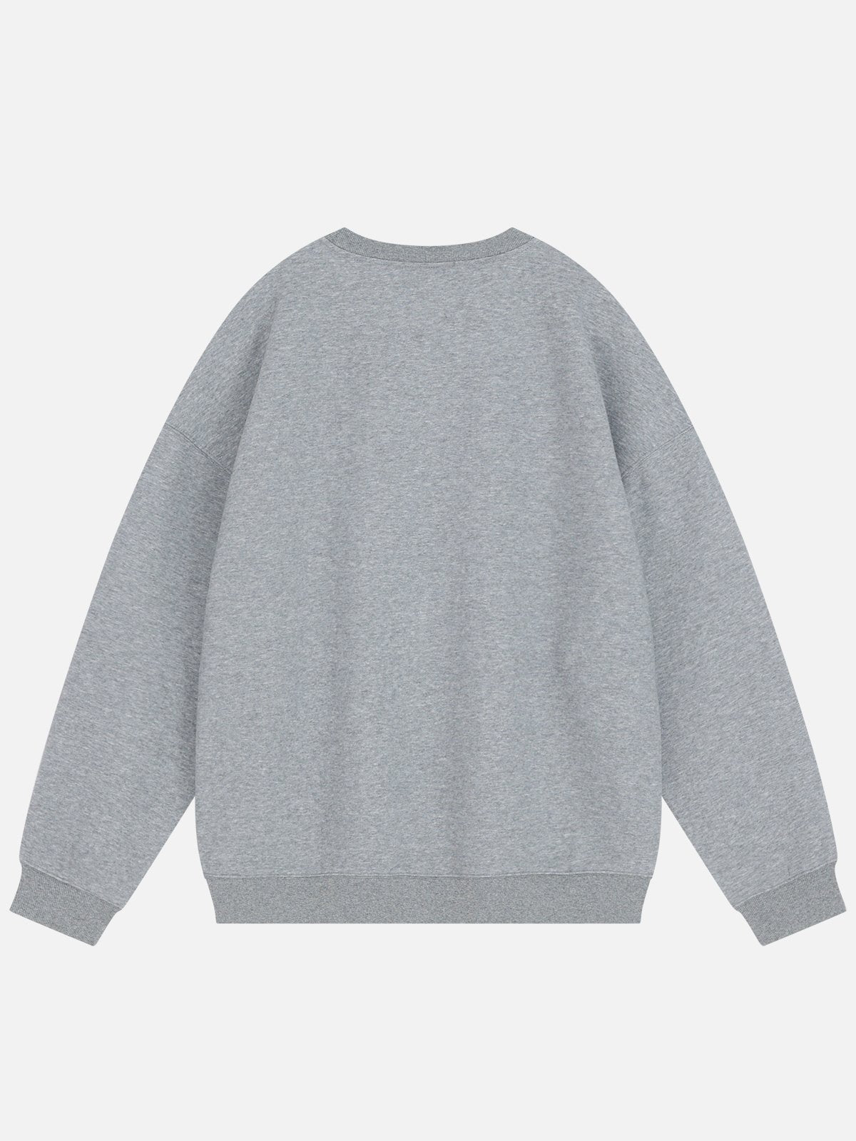 Aelfric Eden Basic Embroidery Heartie Sweatshirt-IYAMIUIO