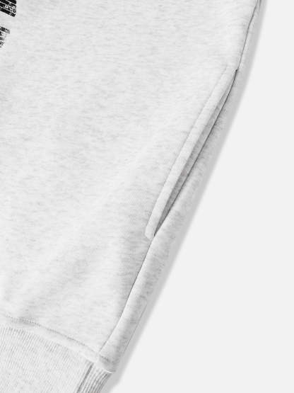 Aelfric Eden Broken Number Print Hoodie-IYAMIUIO