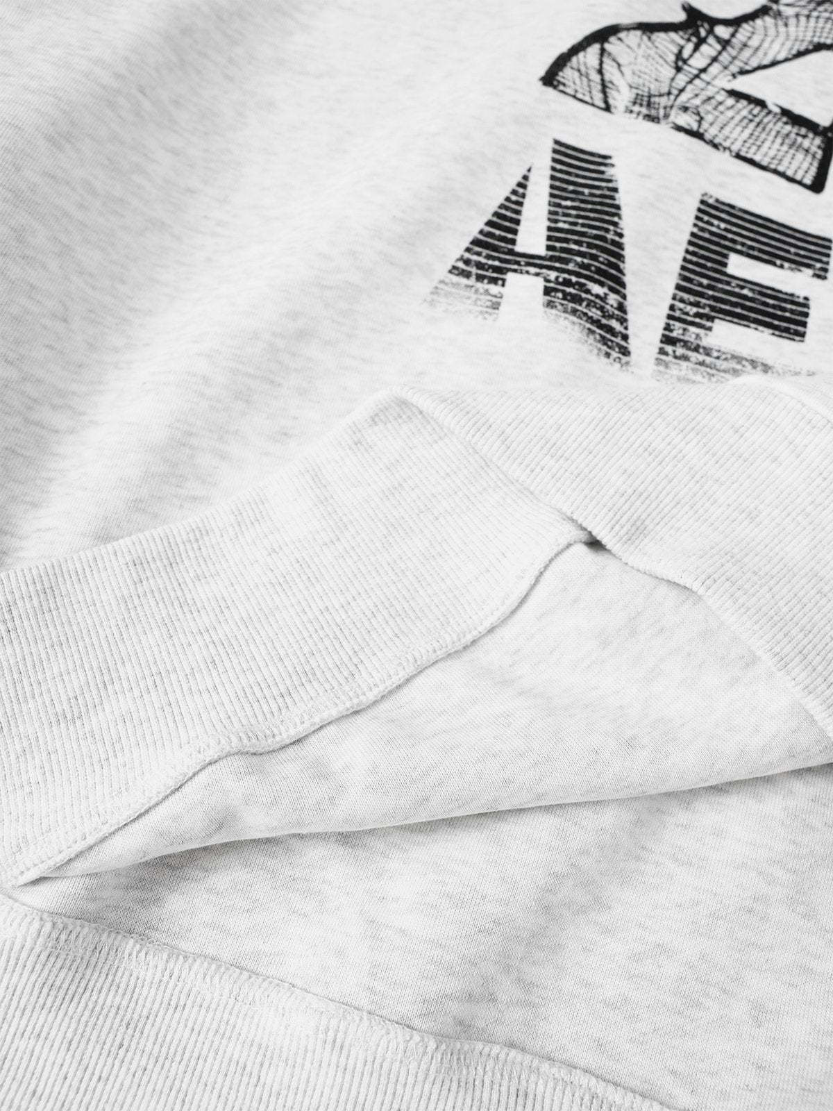 Aelfric Eden Broken Number Print Hoodie-IYAMIUIO