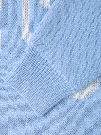 Aelfric Eden Jacquard Number Star Sweater-IYAMIUIO