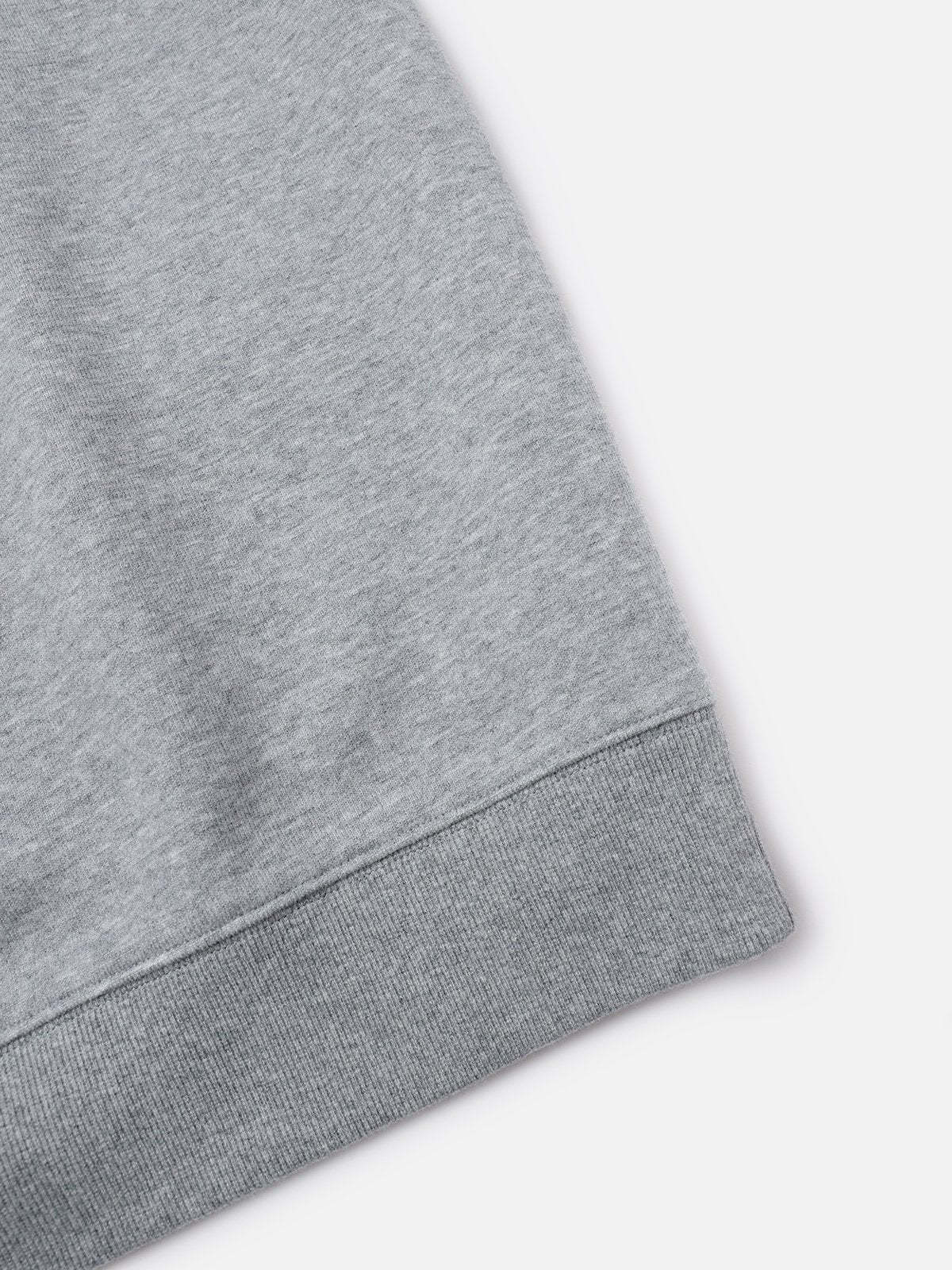 Aelfric Eden Basic Embroidery Heartie Sweatshirt-IYAMIUIO