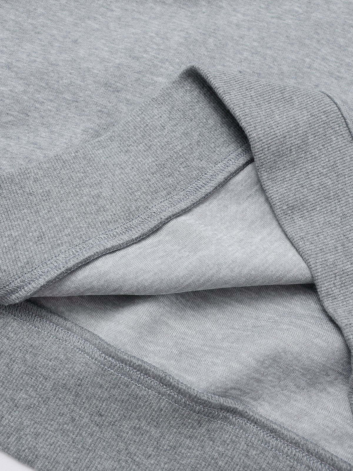 Aelfric Eden Basic Embroidery Heartie Sweatshirt-IYAMIUIO