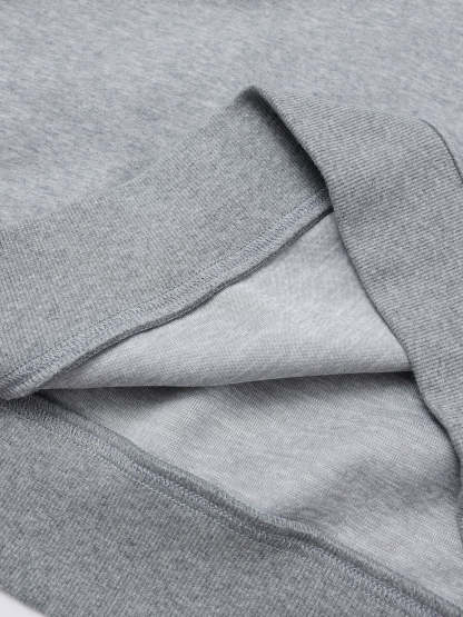 Aelfric Eden Basic Embroidery Heartie Sweatshirt-IYAMIUIO