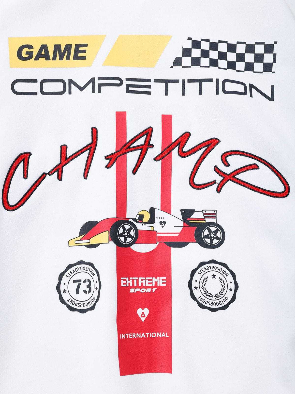 Aelfric Eden Racing Print Hoodie-IYAMIUIO