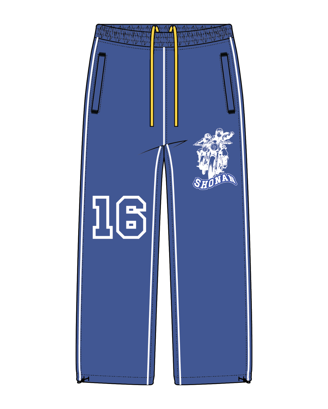 "Sensei" Parachute Pants-IYAMIUIO