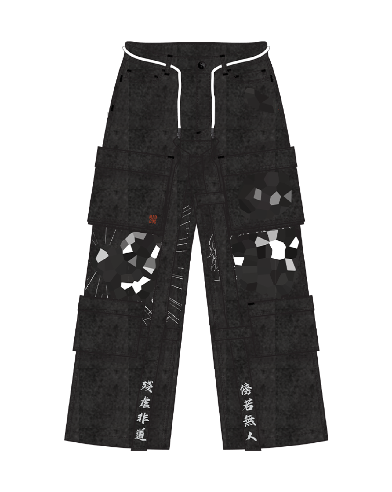 "Unstoppable" Cargo Pants-IYAMIUIO