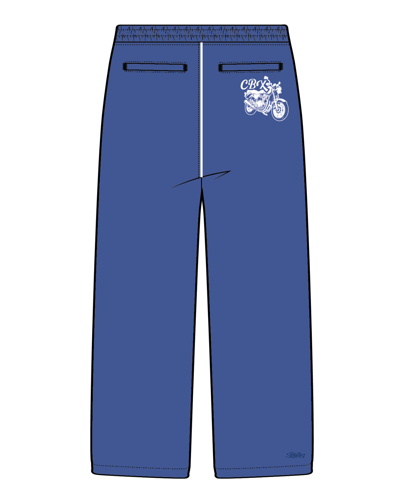 "Sensei" Parachute Pants-IYAMIUIO