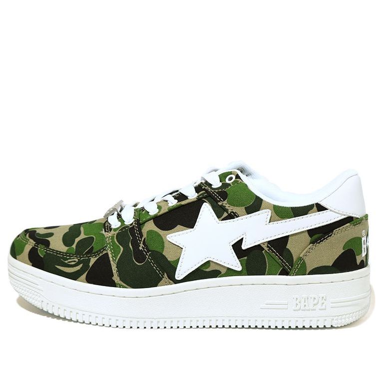 A BATHING APE Bape Abc Camo Sta Low 1G30-191-011-GREEN-IYAMIUIO