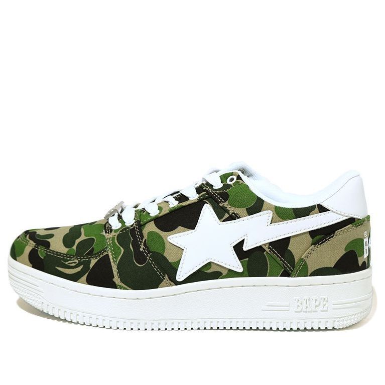 A BATHING APE Bape Abc Camo Sta Low 1G30-191-011-GREEN-IYAMIUIO
