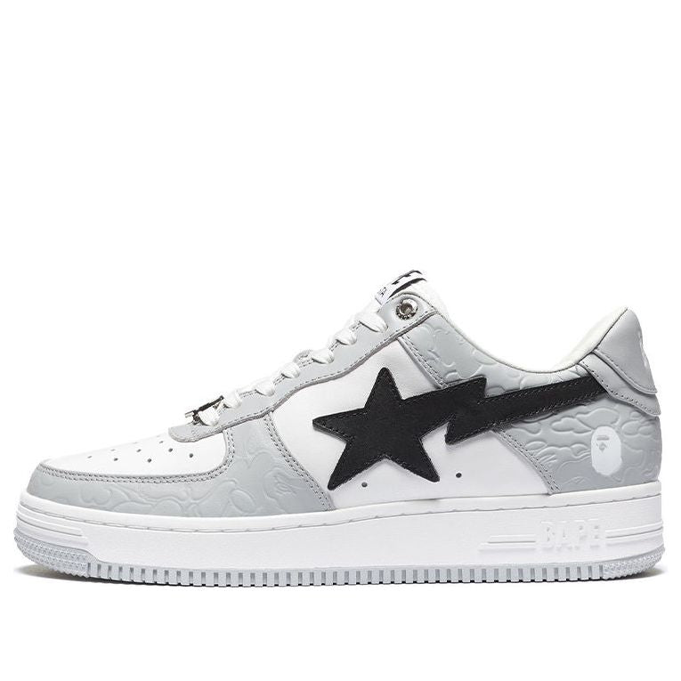 A BATHING APE Bape Sta 'Grey Black' 1H70-191-002-GREY-IYAMIUIO