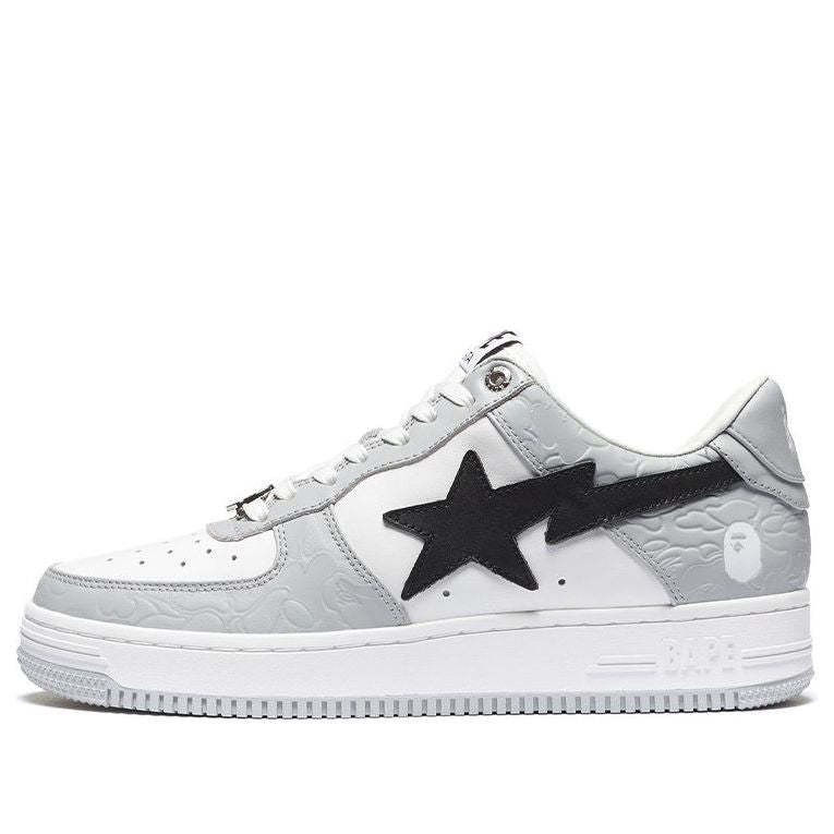 A BATHING APE Bape Sta 'Grey Black' 1H70-191-002-GREY-IYAMIUIO