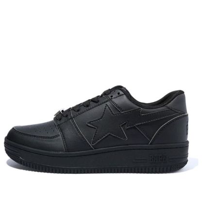 A BATHING APE Bape Sta Low M2 'Black' 1F70-191-006BLK-IYAMIUIO