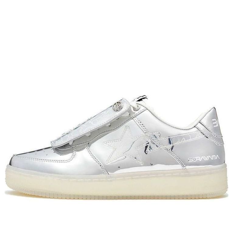 A Bathing Ape Bape STA Low 'Silver' BEPESTA-HAJIME-IYAMIUIO