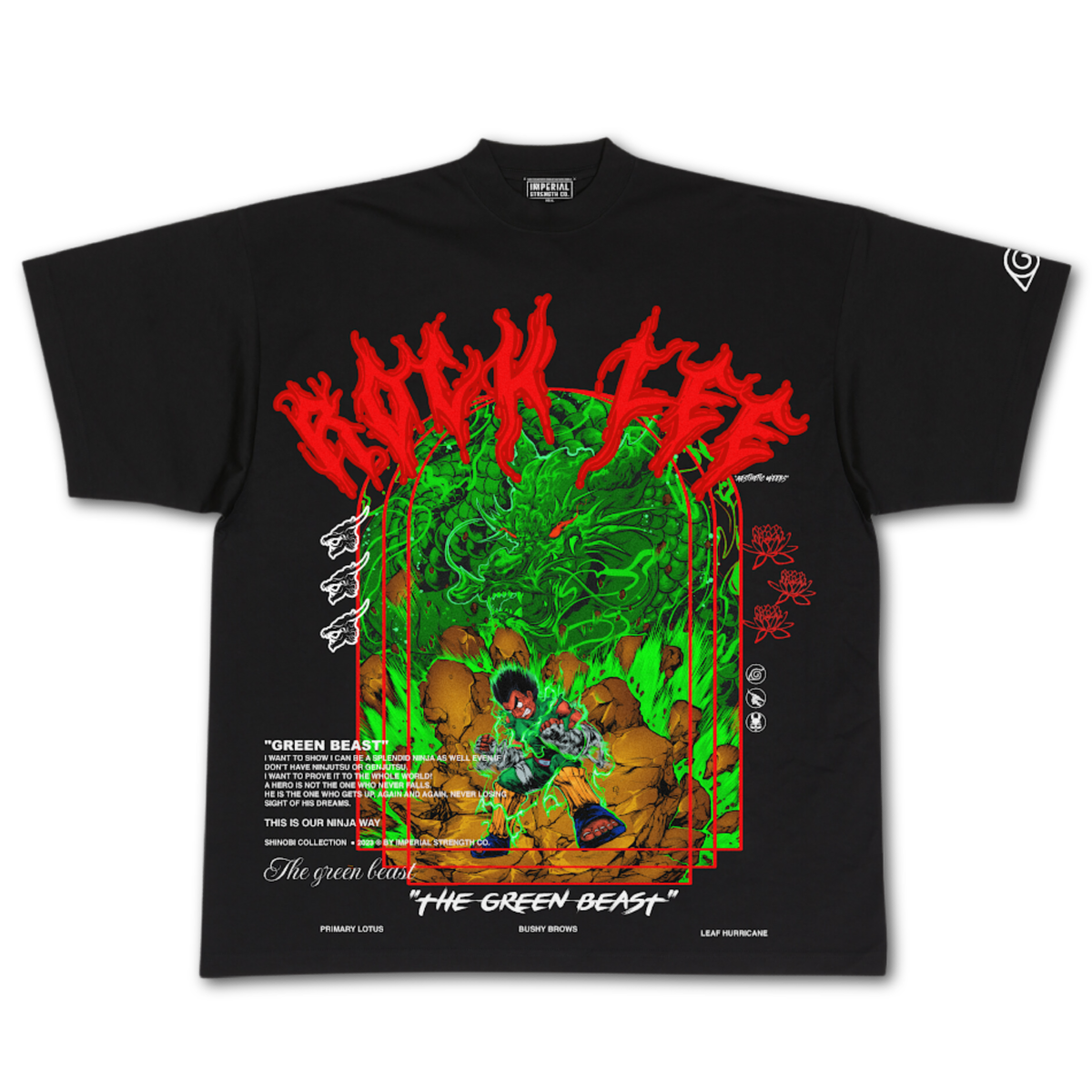 'Green Beast' • Perfect Oversized Tee-IYAMIUIO