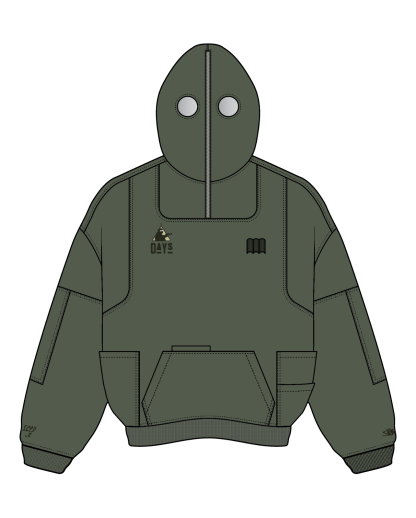 "DAYS" Hoodie-IYAMIUIO