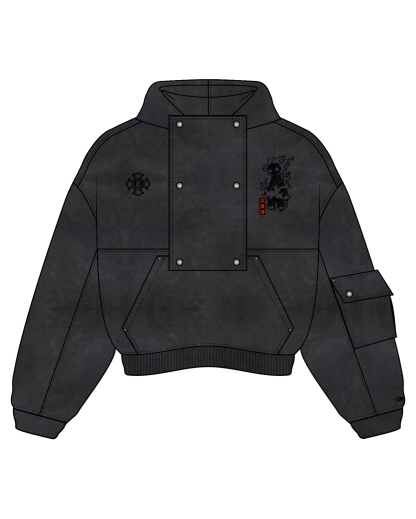 "Flame" Hoodie-IYAMIUIO