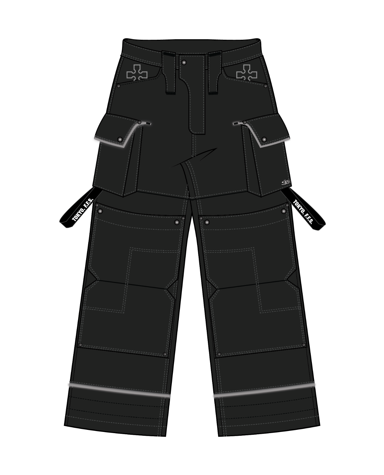 "INFERNO" Cargo Pants - COMPANY 8-IYAMIUIO