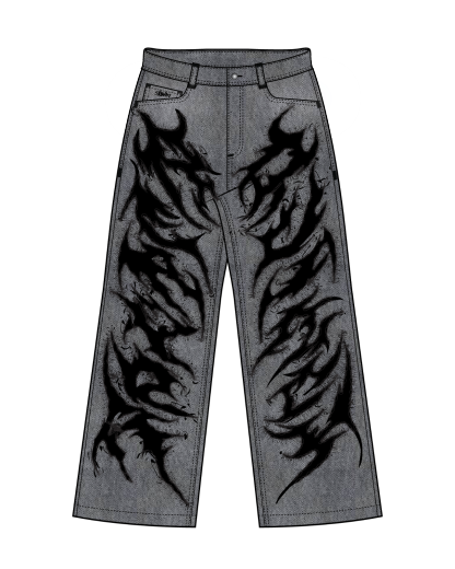 "CONFLICT" JEANS-IYAMIUIO
