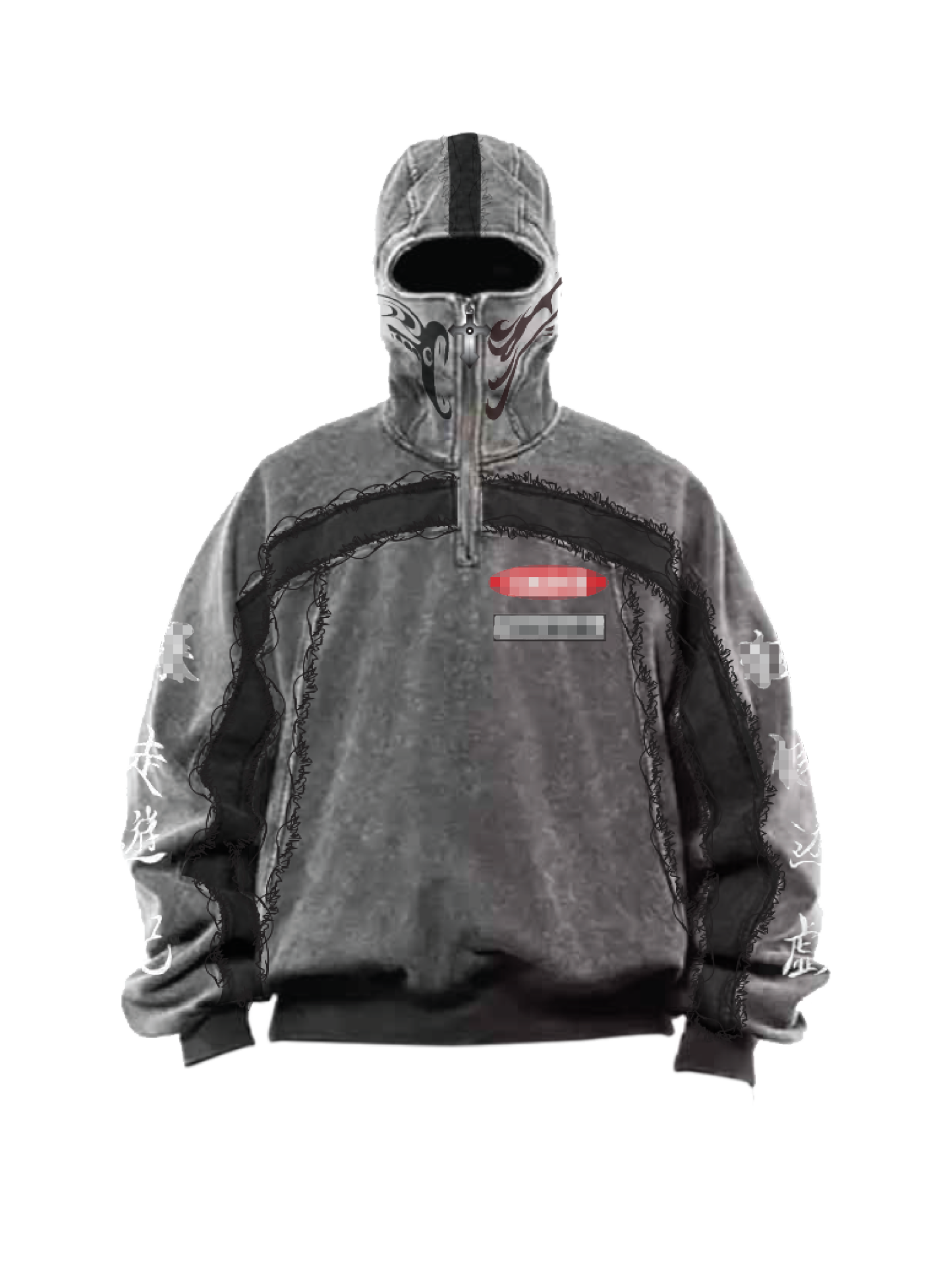 "Opposition" Hoodie-IYAMIUIO