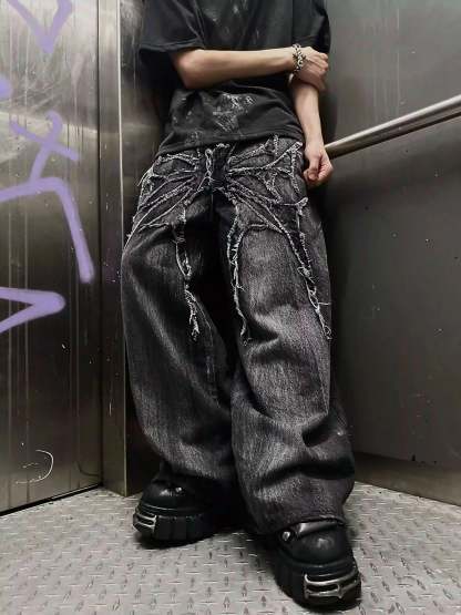 "Phantom Troupe" Jeans-IYAMIUIO