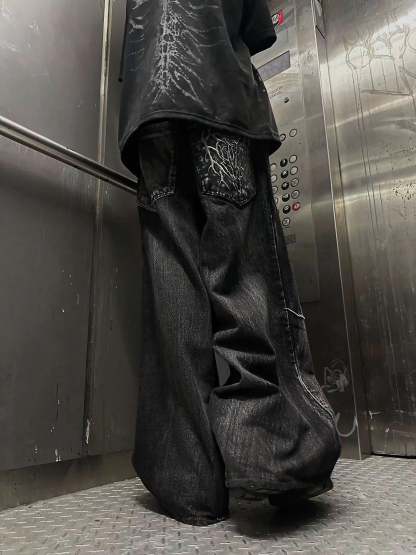 "Phantom Troupe" Jeans-IYAMIUIO