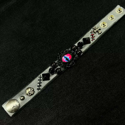 Purple Chrome Dragon Eye Bracelet-IYAMIUIO