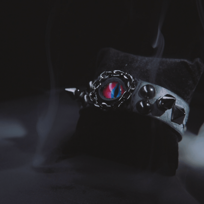 Purple Chrome Dragon Eye Bracelet-IYAMIUIO