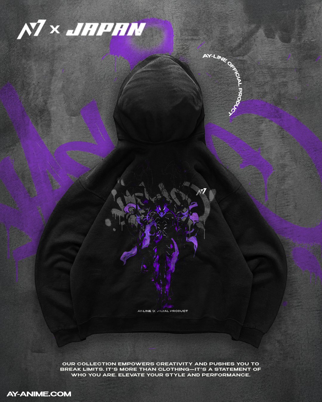 King of the Ants Streetwear Hoodie Black-IYAMIUIO