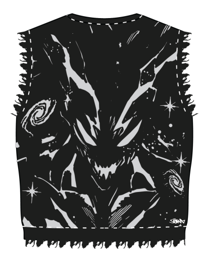 "Main Villain" Knit Vest-IYAMIUIO