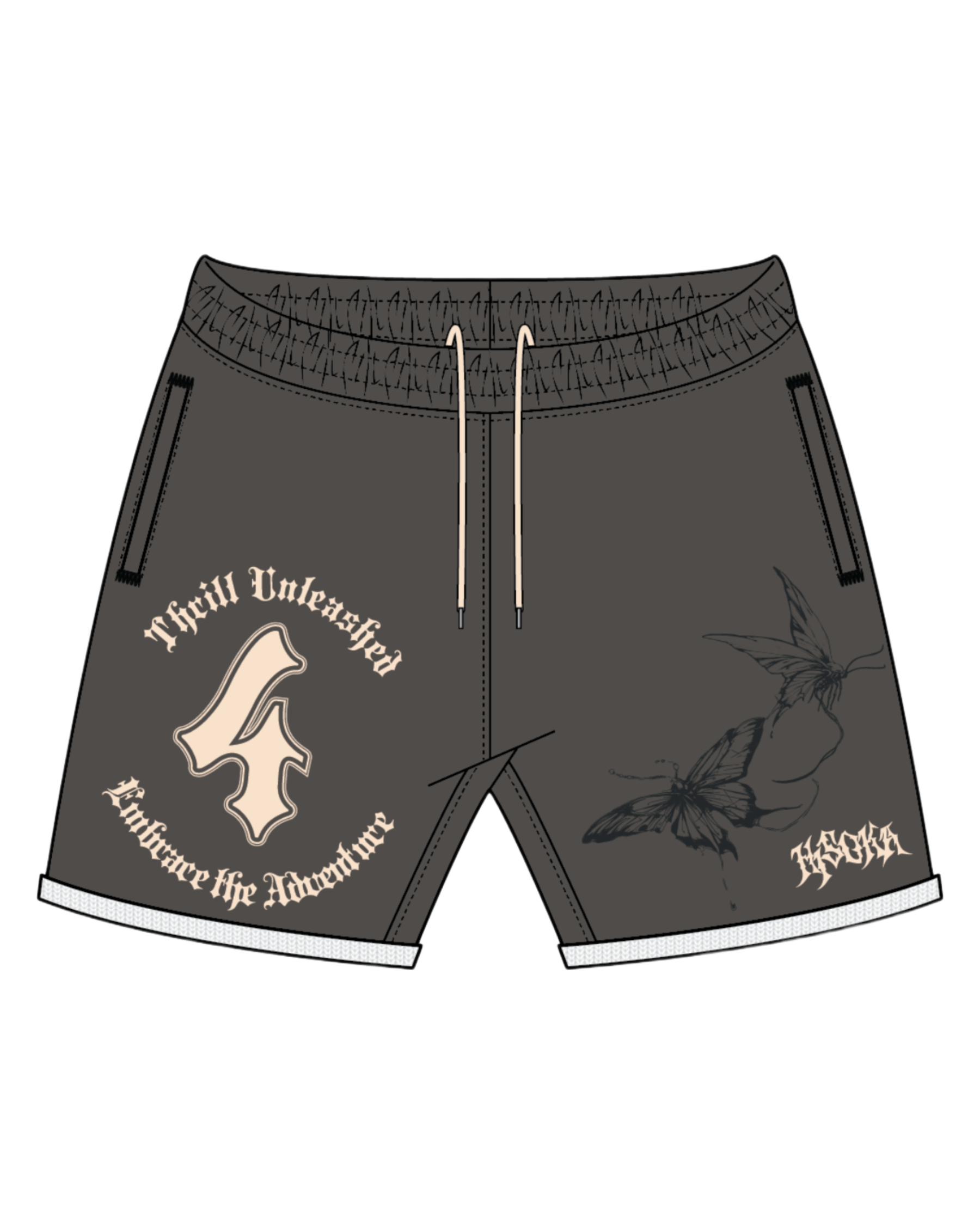 "Trickster" Shorts-IYAMIUIO