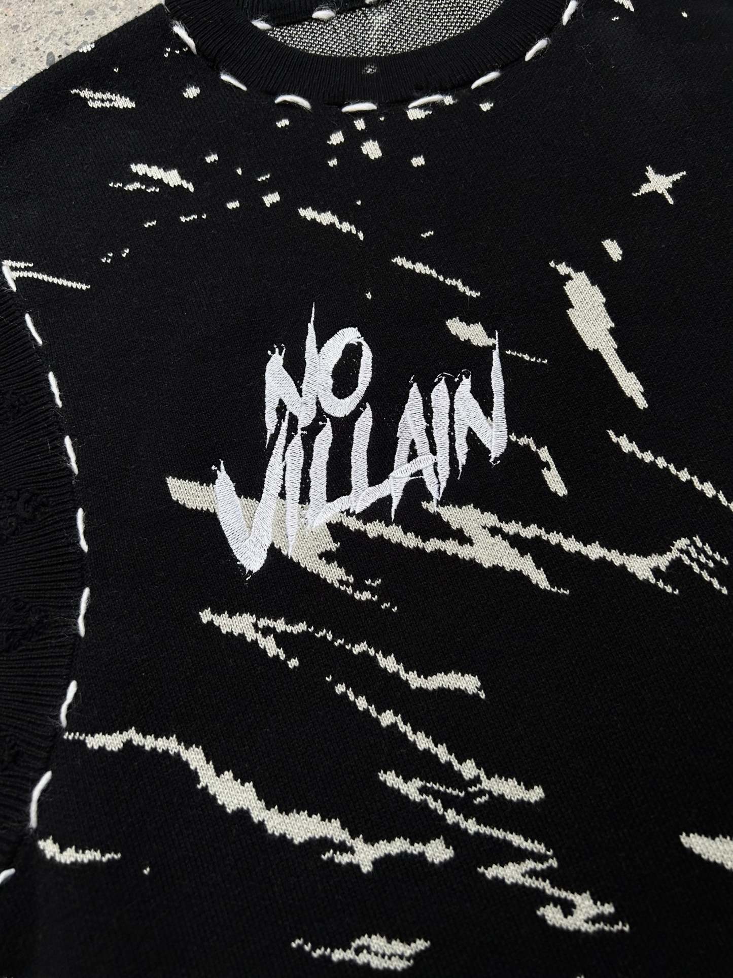 "Main Villain" Knit Vest-IYAMIUIO
