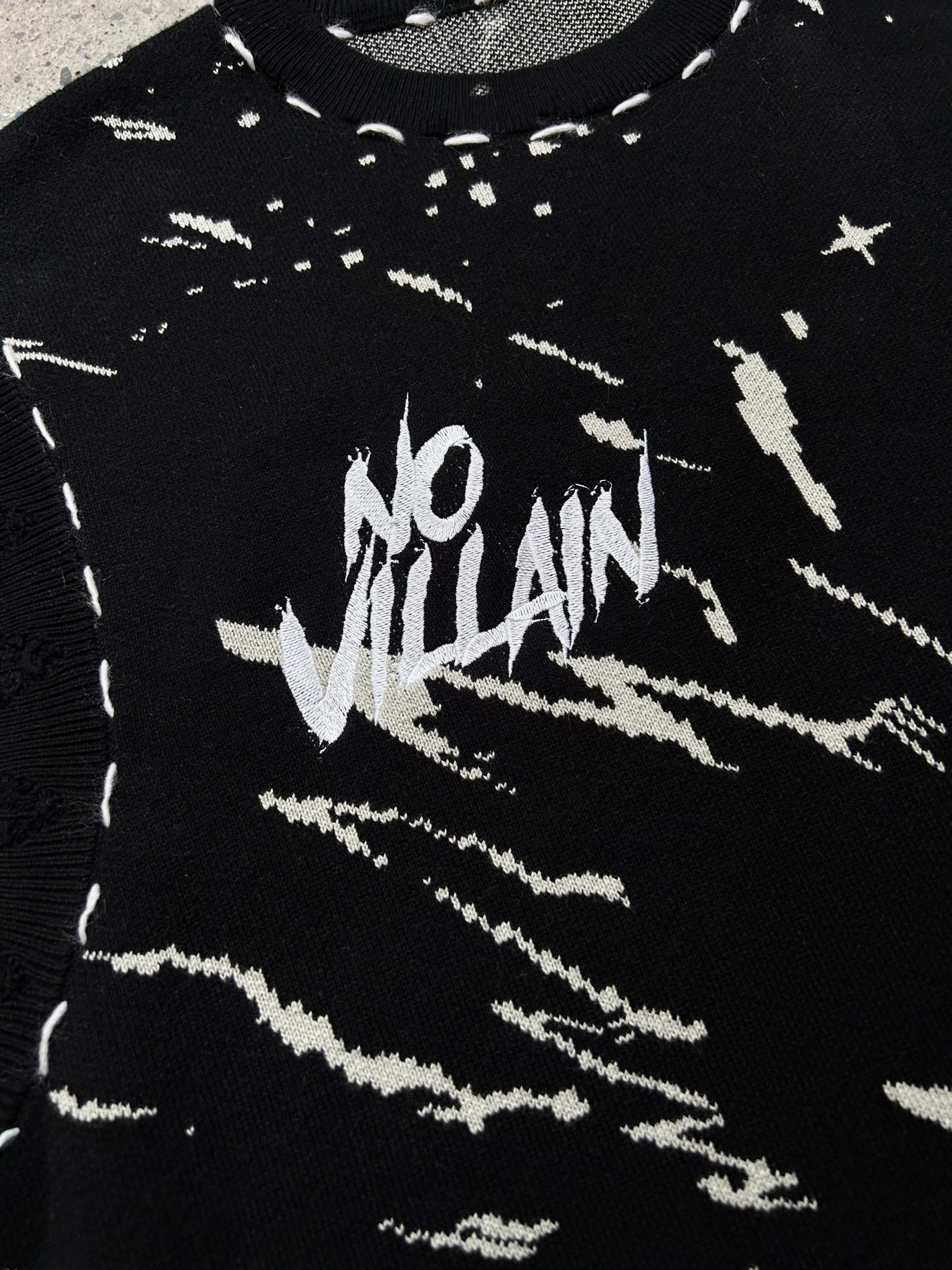 "Main Villain" Knit Vest-IYAMIUIO