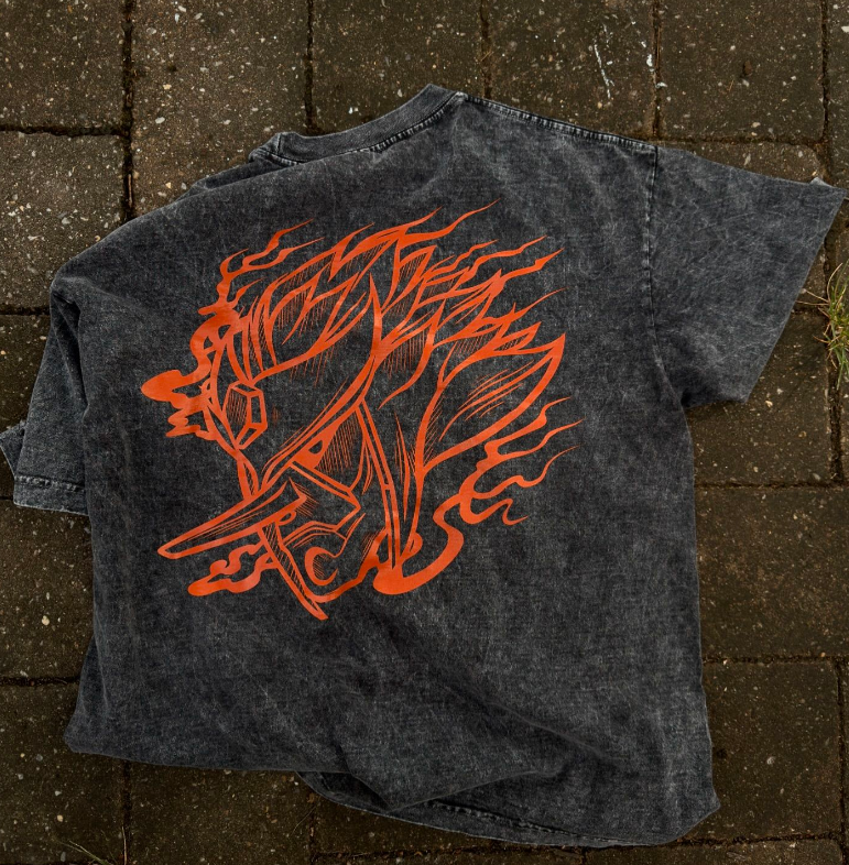 Naruto Vintage Washed Tee V5-IYAMIUIO