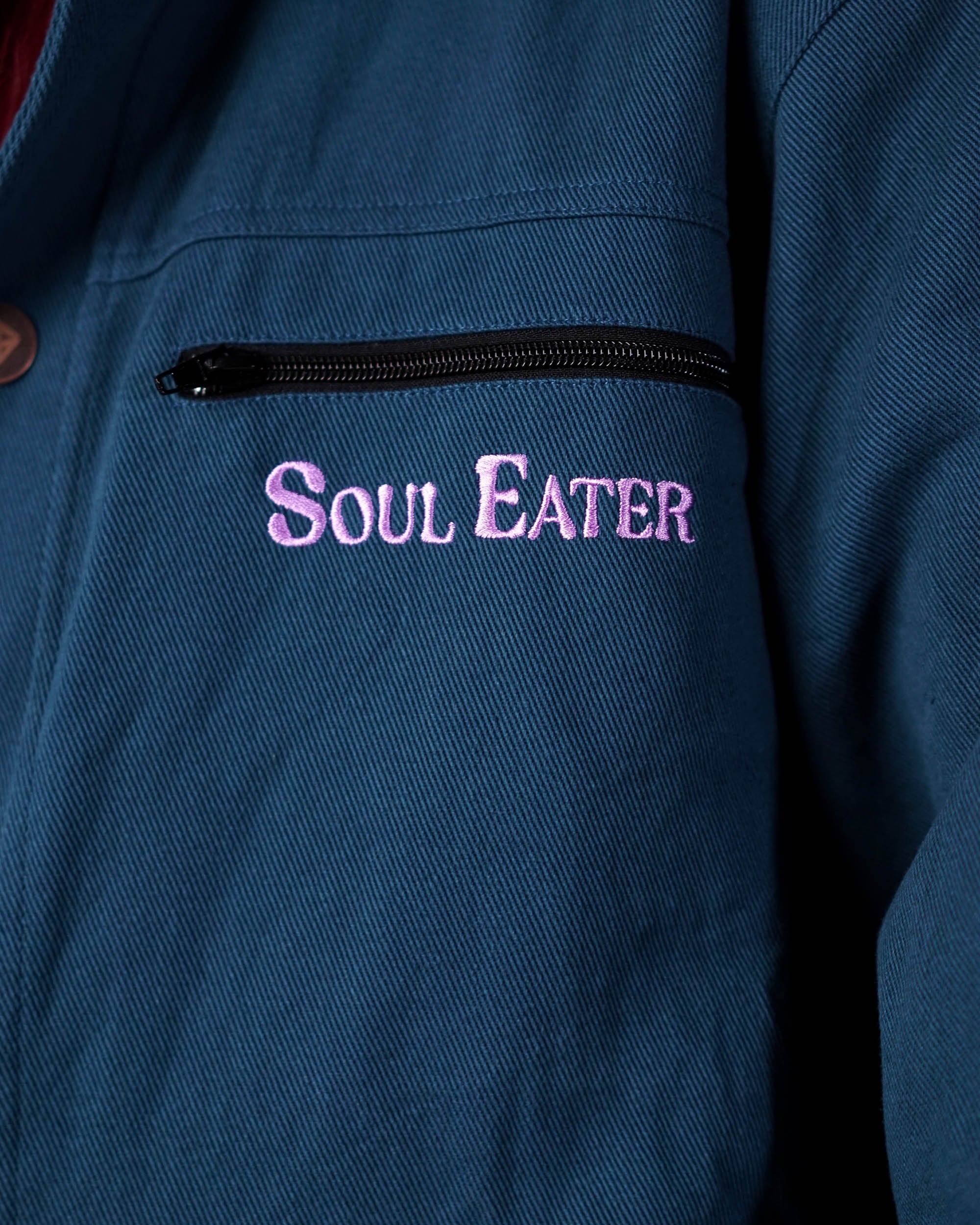 Soul Eater - Friendly Fire Denim Jacket - Tier 1-IYAMIUIO