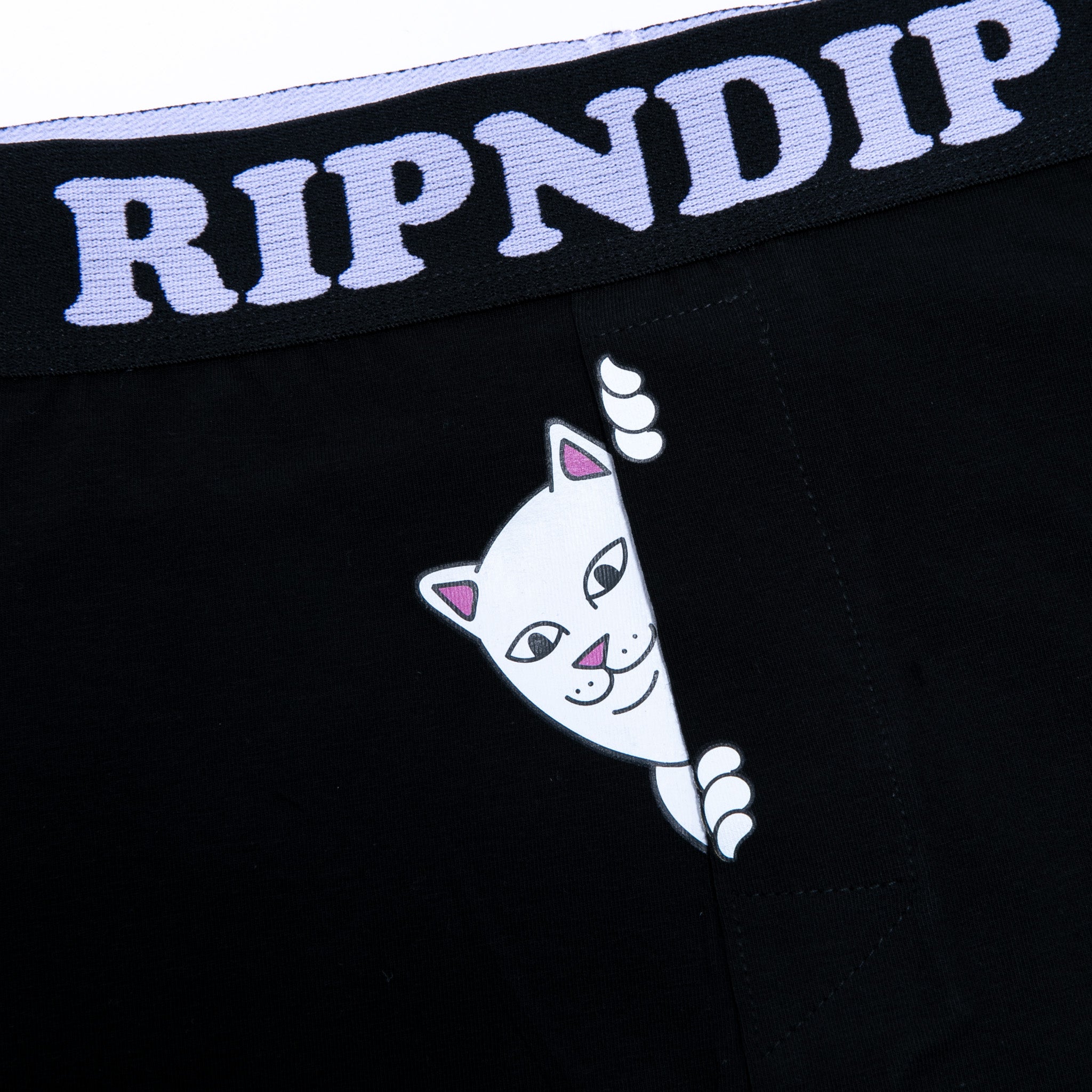 Peek A Nermal Boxers (Black)-IYAMIUIO