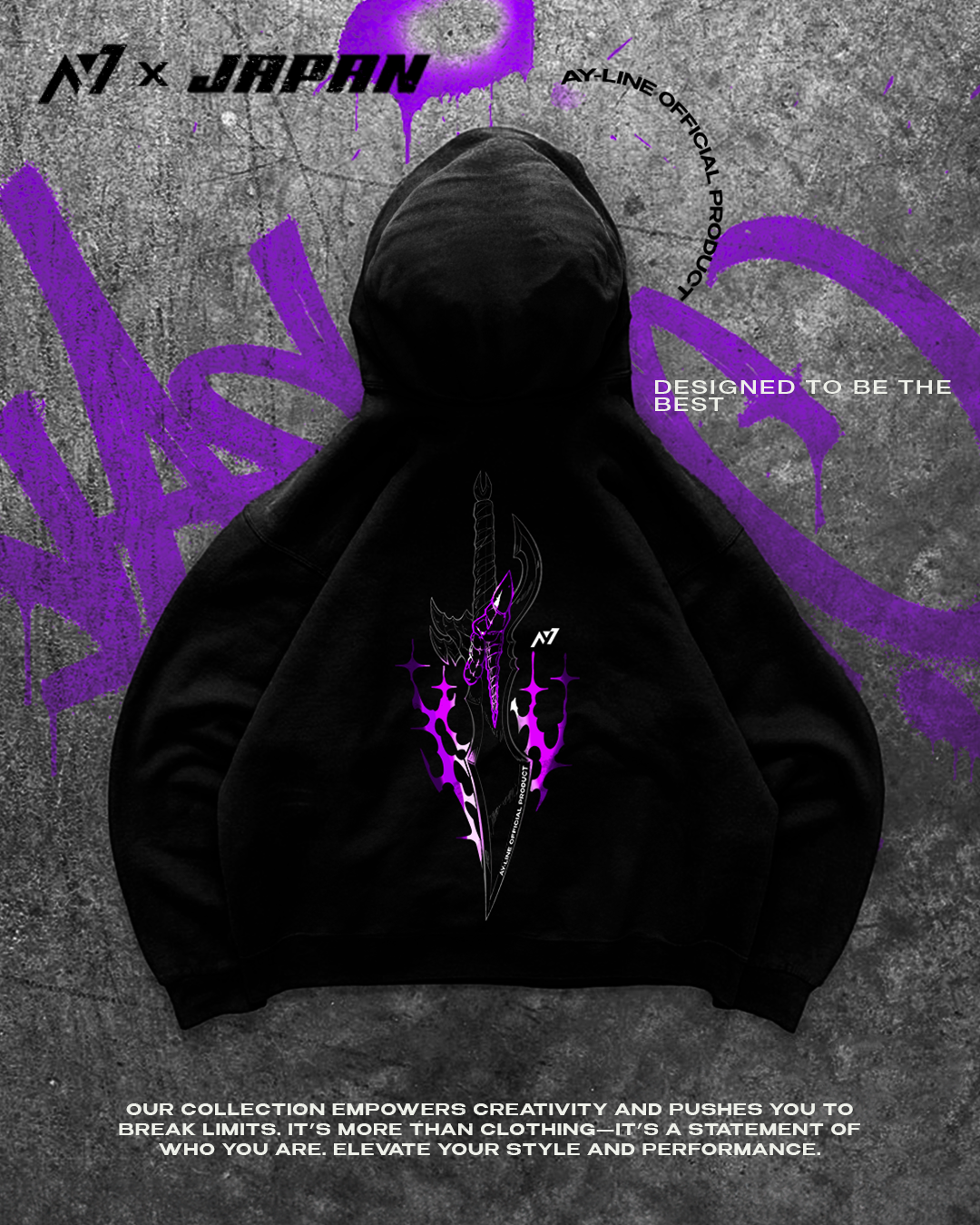 Kasaka's Venom Fang Streetwear Hoodie-IYAMIUIO