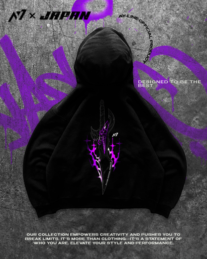 Kasaka's Venom Fang Streetwear Hoodie-IYAMIUIO