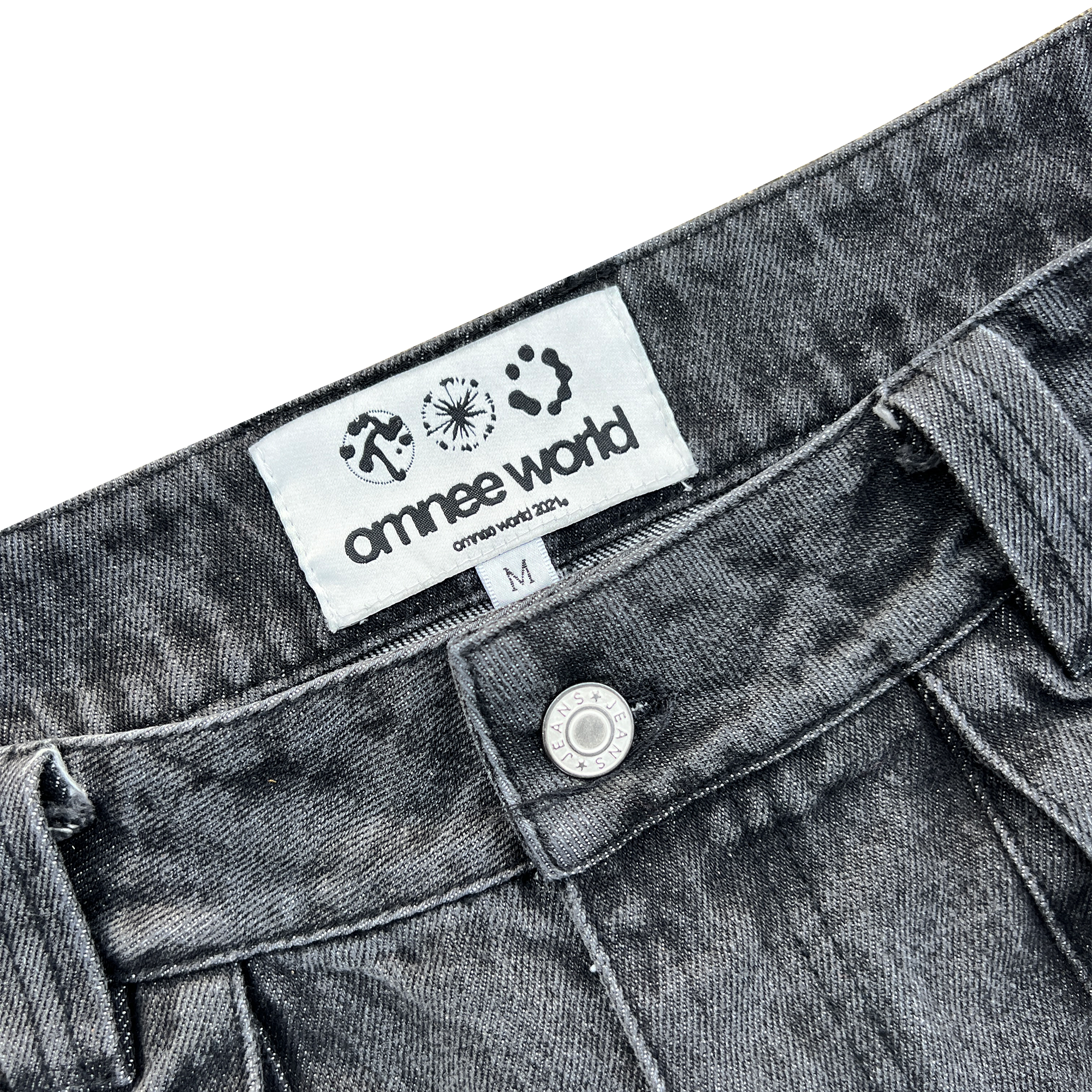 heavy denim cargos-IYAMIUIO