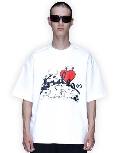 Love NY Puffprint Tee-IYAMIUIO