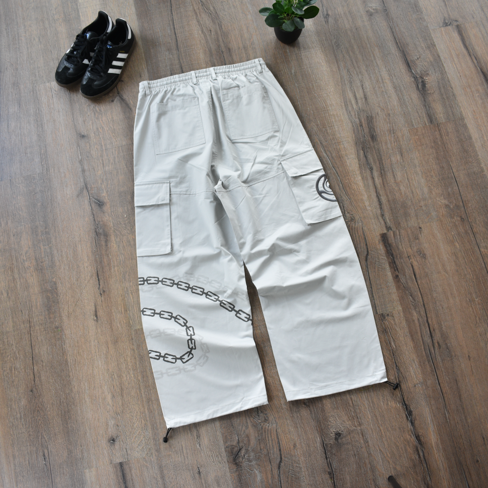 Toji Parachute Pants-IYAMIUIO