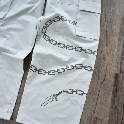 Toji Parachute Pants-IYAMIUIO