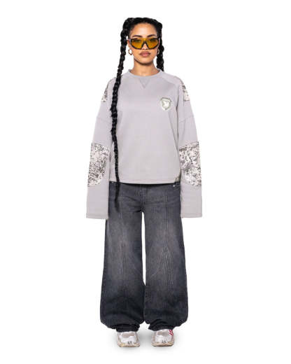 Camou Longsleeve Delta Grey-IYAMIUIO