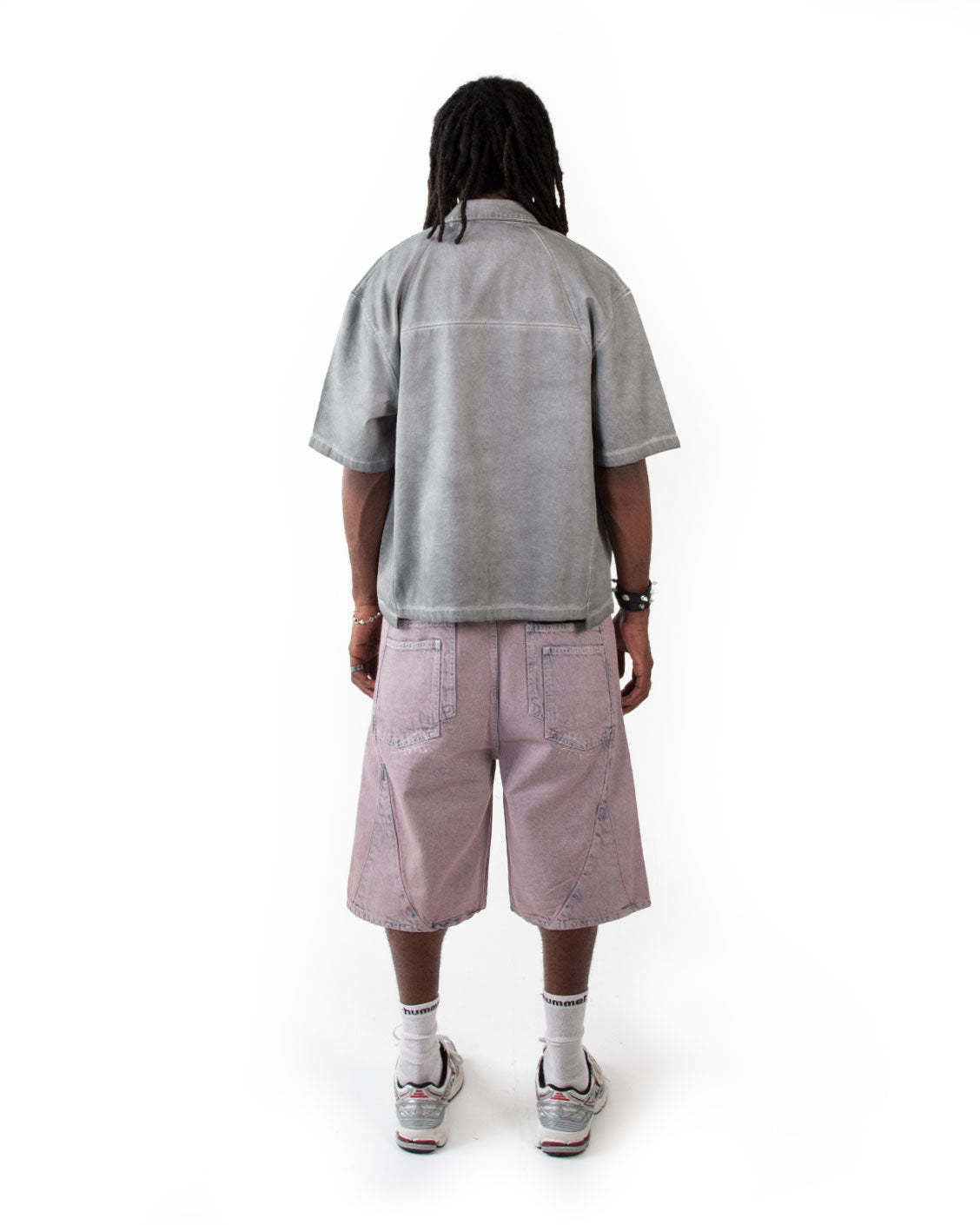 Ranger Shirt Grey Oil Wash-IYAMIUIO